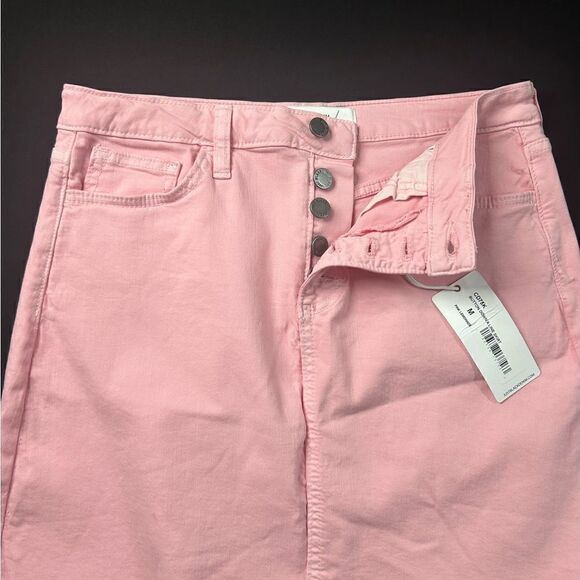 Just Black • Odyssey / Tatiana Button
Front Denim Skirt • Pink • NWT - Picture 6 of 6